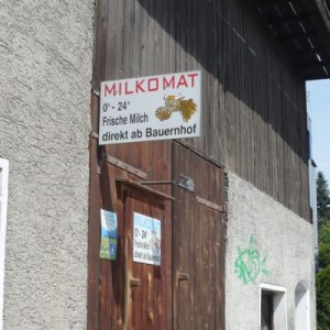 Milchautomat Milch vom Bauern Innsbruck