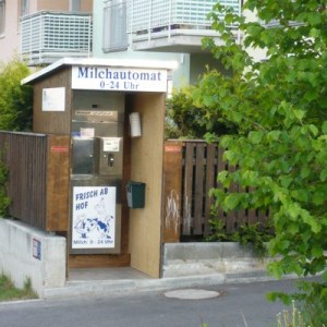 Milchautomat Milch vom Bauern Innsbruck